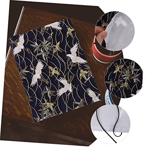 DOITOOL 5 peças capa de livro de guindaste capa dura notebook decoração manual Sakura capas de livro