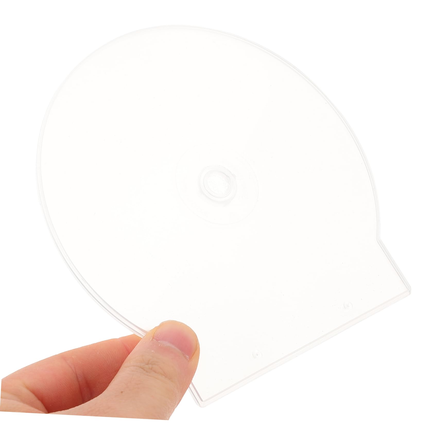 Vaguelly Custodia per CD Rigida e Spessa, 50 Pz, Custodie per Dischi Portatili Protettive, Borse Trasparenti per Dvd, Organizer CD Reutilizzabile per Casa, Auto e Ufficio