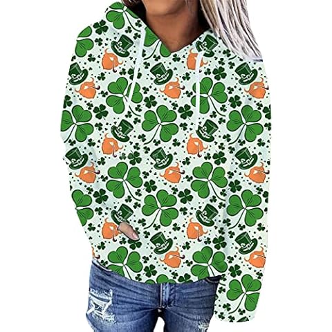 TYQQU Mujeres Camiseta Manga Larga Árbol Divertido Estampado Navideño Cap Hierba L Cover