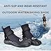 WYYHAA 3mm Neoprene Split Toe Surf Boots – Lightweight Anti-Slip Water Shoes with Durable Rubber Sole, Quick Dry, Adjustable Strap for Snorkeling, Diving & Beach Sports,12