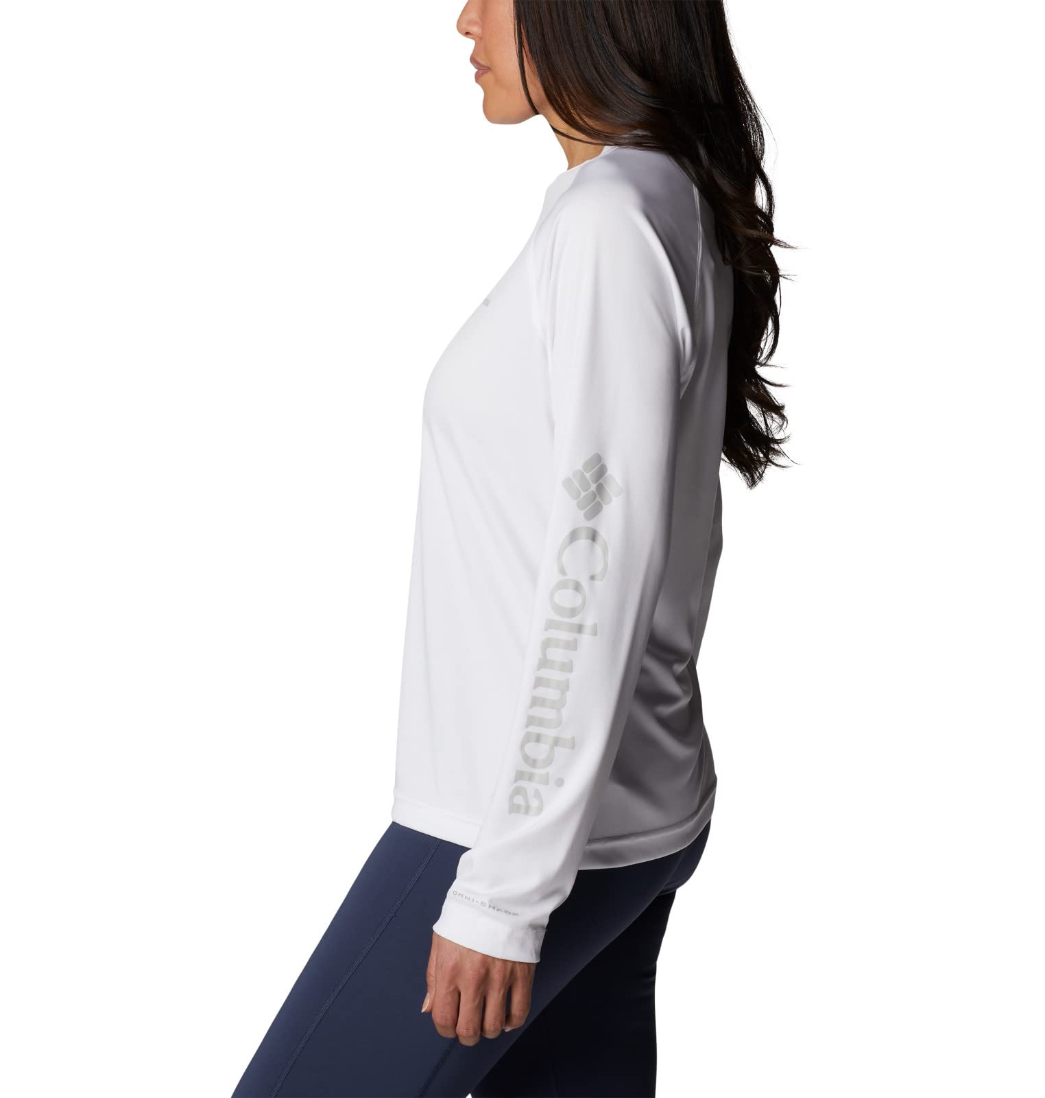 Columbia Camiseta de Manga Larga Fork Stream Camiseta Mujer