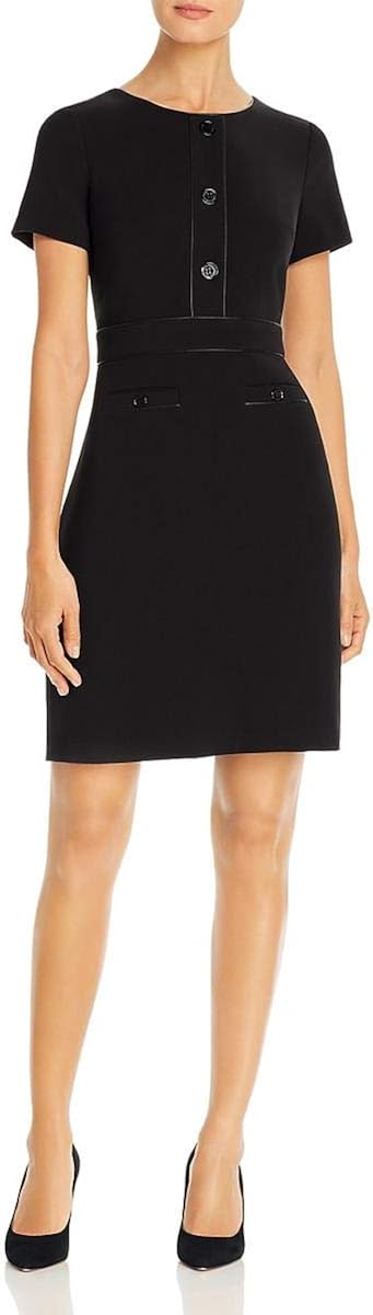 leather dress with cowboy boots Eliot Strapless Faux Leather Ruffle Mini Dress • Shop American Threads Women's Trendy Online Boutique Black / M main image 1