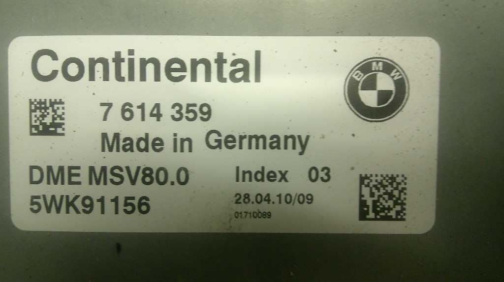 Engine ECM Electronic Control Module 3.0L Fits 11-13 Compatible with BMW 128i 7 614 359 7614359