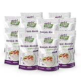 nutristyle Shirataki Konjak Nudeln, Spaghetti-Art, 10 x 270g (10x 200g ATG), Pasta-Alternative mit nur 6 kcal, ideal für eine kalorienarme Ernährung geeignet. Angebotspreis!