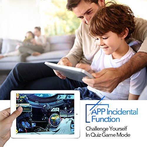 Smart World Globe - 2 In 1 Illuminated Globe with Built-in Augmented Reality Technology, Earth by Day, Constellations by Night,Educational Gift for Child (Colors may vary)