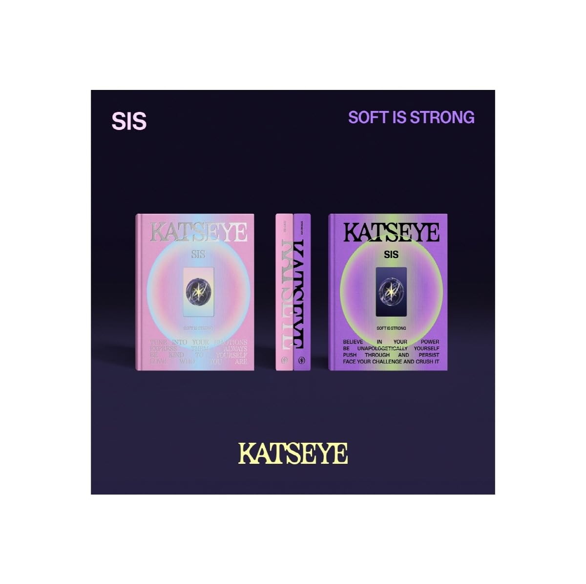 KATSEYE - 1st EP SIS Soft Is Strong CD (Strong ver.)