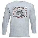 old honda cb motorcycles for sale  Teesandengines Men\'s Honda cb 650 79 Motorcycle Club Grey Long Sleeved T-Shirt Size Large