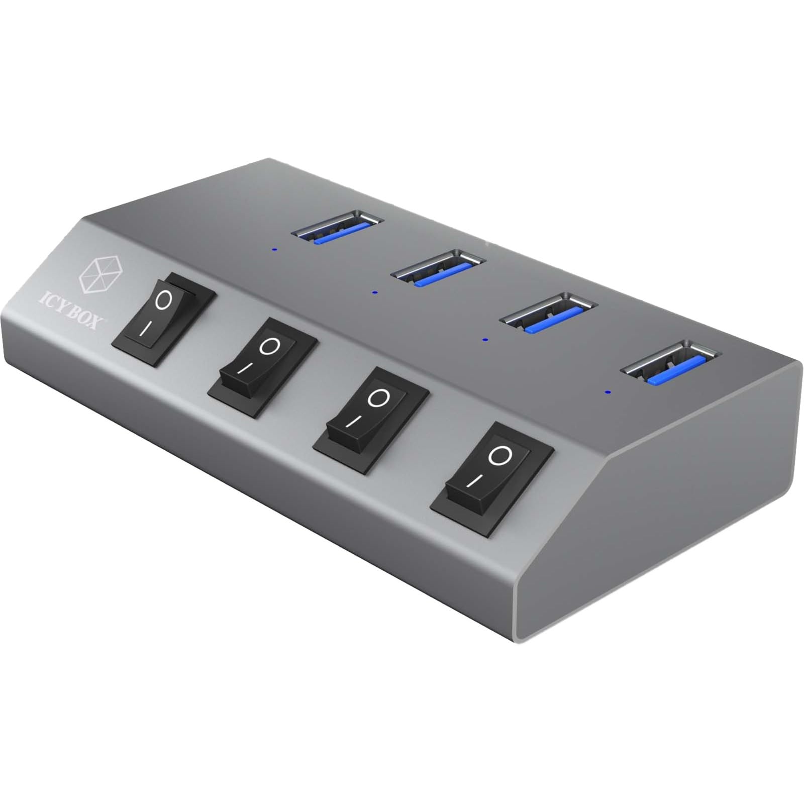 Icy Box #60153, IB-HUB1405 Hub USB 3.0