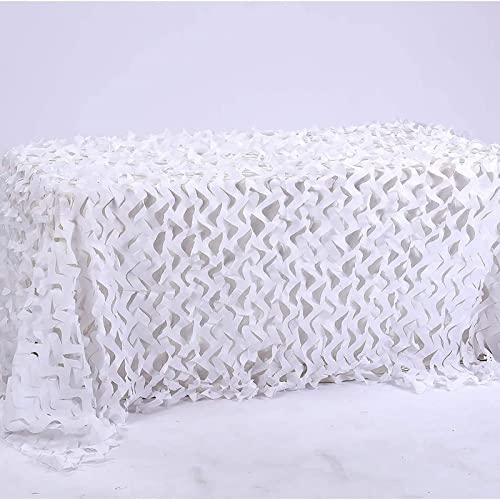 Filet de Protection Solaire Militaire renforcé Net Duable Filet Camouflage pour la Chasse Serre Cachée Jardin Militaire Blanc Filet Camouflage 1.5mx5m, 2x3m, 2x2m, 3x4m, 3X6m, 4x5m (Taille : 3mx5m) Cover