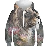 Occasion appropriée: Le sweat à capuche décontracté pour enfants convient à toutes les saisons, à la journée, à la rue, à la fête, au club, à l'école, au sport. Ce peut être un beau cadeau pour un cadeau fantastique pour un enfant de 6 à 12 ans pour un anniversaire, des vacances, Halloween, le jour de Noël.