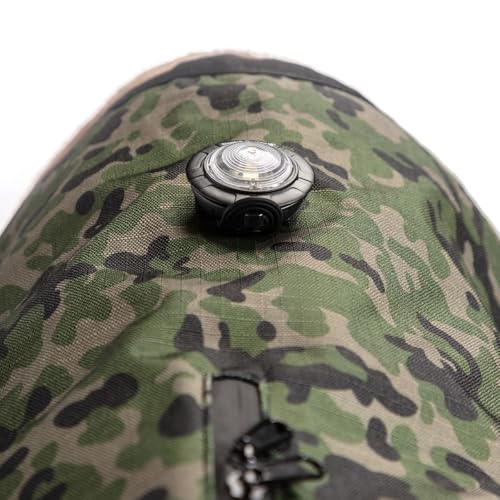 Danish Design 3-in-1 Dog Coat Camo Pink, 65cm (26in) - All Weather, Waterpoof, Fleece-Lined, Reflective Raincoat for Dogs - Image 4