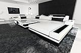 💡 Smarte Zusatzfunktion: Als Upgrade für Ihre Sofa Wohnlandschaft hält das Ecksofa eine LED- Beleuchtung mit Fernbedienung bereit, von Leuchtmodus bis Farbwechsel mit stufenloser Einstellung durch Touch- Wheel Pad!