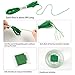 Pllieay 24 Skeins Friendship Bracelets Floss, Green Gradient Embroidery Floss, Cross Stitch Threads with 6 Floss Bobbins, 2 Embroidery Needles and 1 Needle Threader for Cross Stitch Project