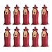 Price comparison product image LOKIPA Burlap Wine Gift Bags, 12 Pcs Jute Wine Bottle Bags with Drawstring,Reusable Wine Bottle Covers with String and Tag for Christmas