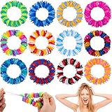 Hiboom 12 Pack Skin Picking Fidget Toys Trichotillomania Fidget Toys Stretchy Loom Picking Hair Pulling Anxious Toy Anxiety Relief Therapy for Trichotillomania