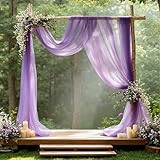 Facile à Installer : Ce long tissu de fond répond à divers besoins de décoration et peut être utilisé en 2 couleurs assorties. Il se suspend directement à une tringle à rideaux. Facile à démonter, il permet un gain de temps lors de l'installation