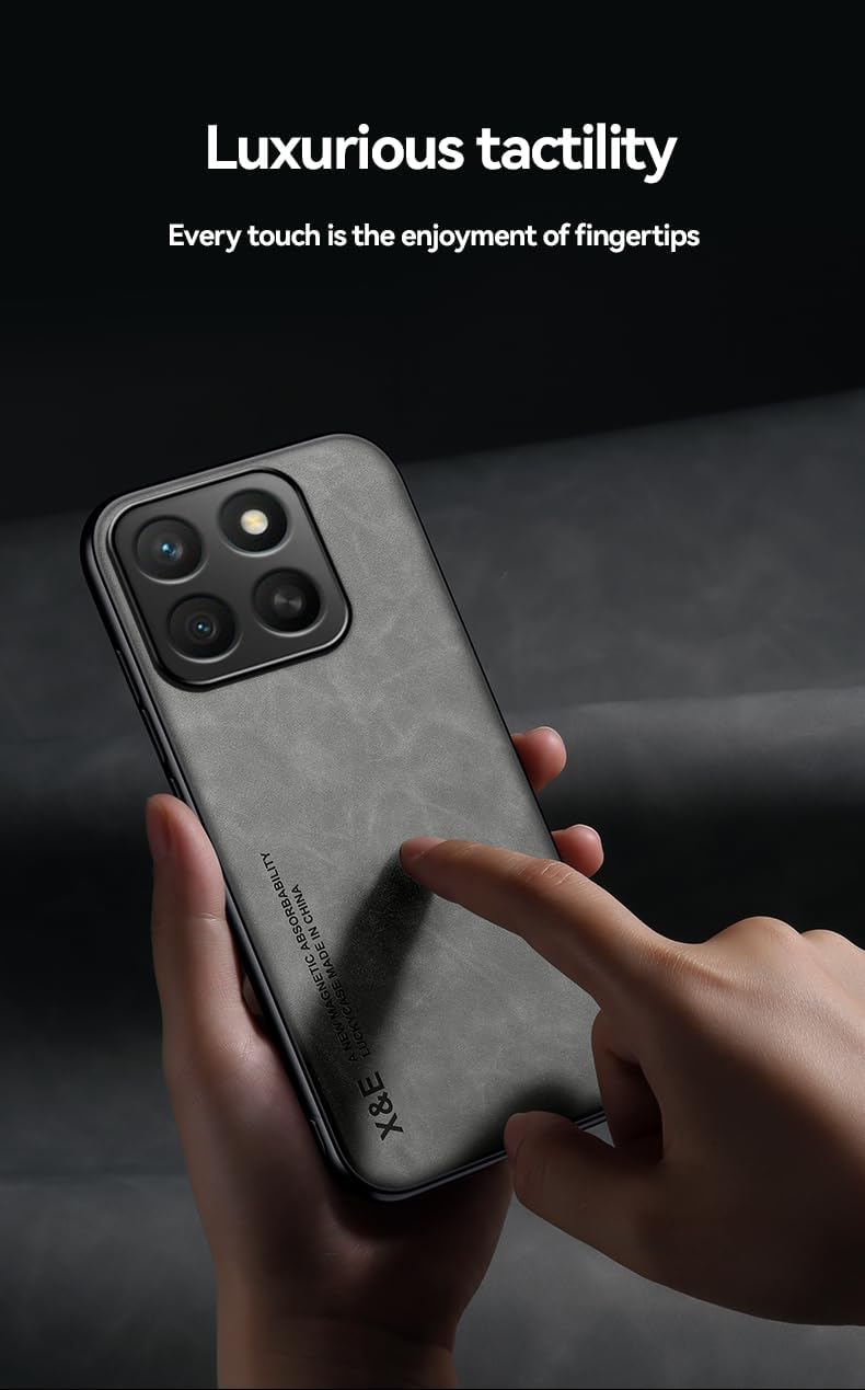 Hand holding a phone with the case, highlighting the texture and comfortable grip.