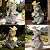 IDEA SHOW Solar Garden Statue Outdoor Decor, Rabbit Figurine with Butterfly LED Lights, Bunny Statue for Garden, Yard Decor, Lawn Ornament, Valentine's Day Birthday Gift for Women Mom Grandma