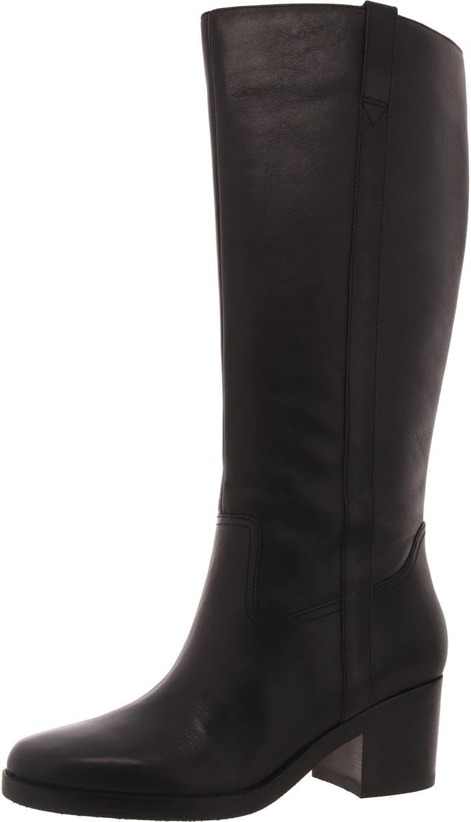 Marc Fisher LTD Women's Hydria Fashion Boot 5.5 Black Leather