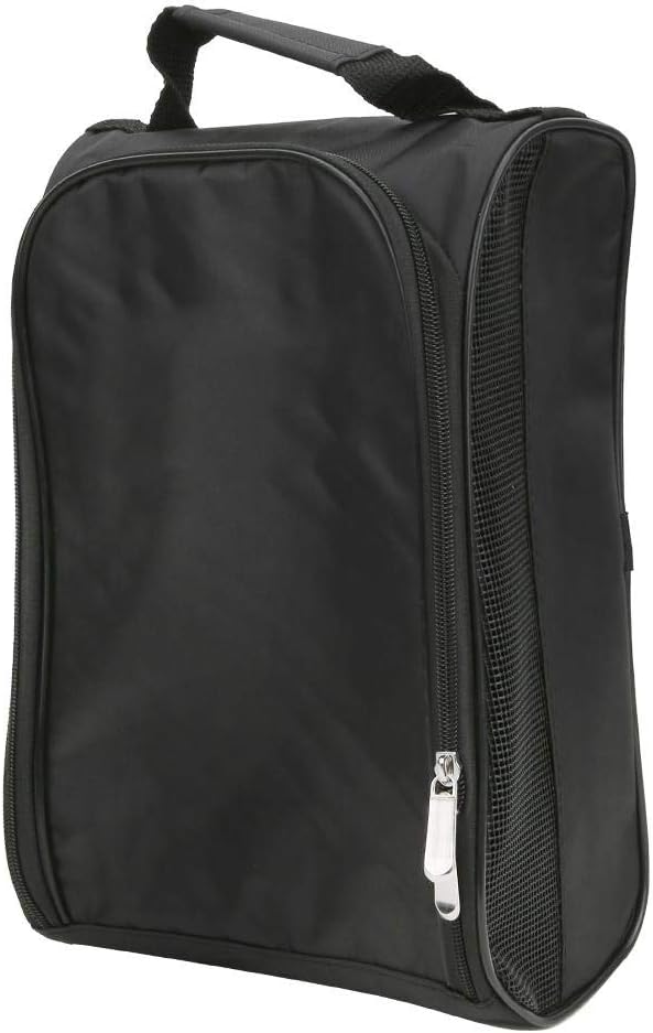 Shoe Bag, Breathable Lightweight Durable with Zipper Golf Shoe Bag for Golfers Travelers Fitness Enthusiasts Home Storage Multiple Uses