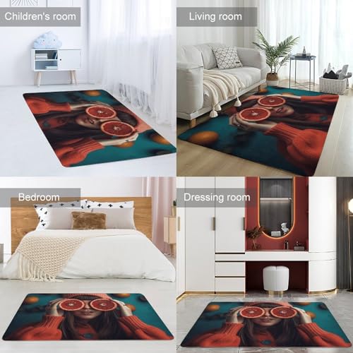 Tapis de sol absorbant lavable pamplemousse grand format 152x101 cm - 8