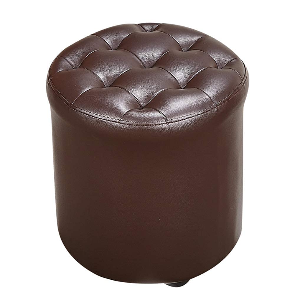 Pouf petit banc-blanc en bois pour optimiser l'espace de votre salon