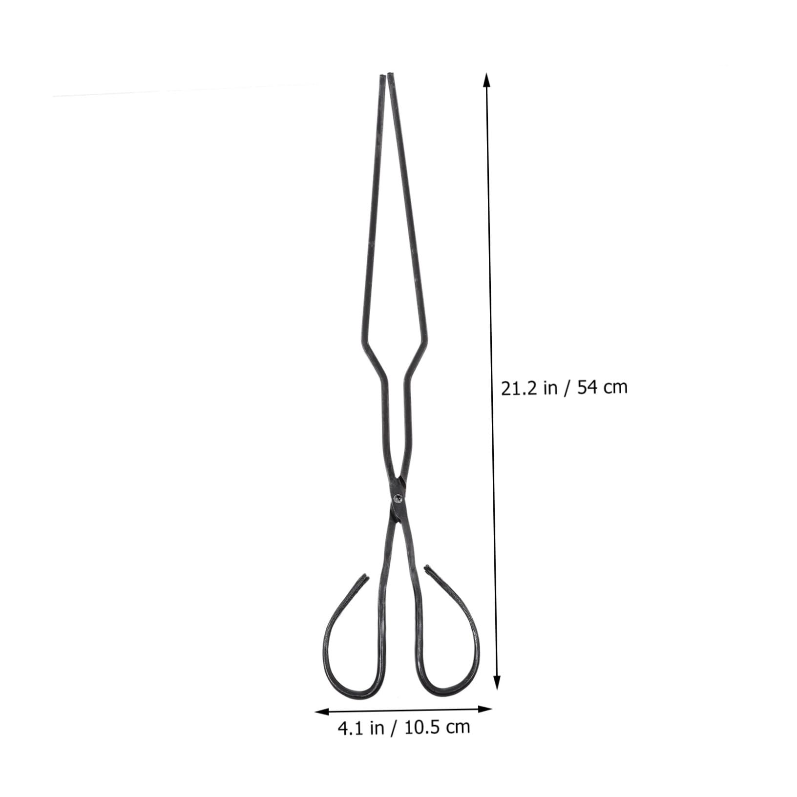 TOYANDONA 2pezzi Pinza Per Da e Carbone Di Pinze Lunghe Per Barbecue Attrezzo Per Picnic e All