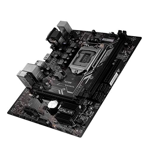 Placa Mae Intel Lga 1151 Galax Ih31cmagcxj1cw H310 Plus m Matx Ddr4 2666mhz Vga Dvi Hdmi 9th