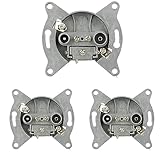 REV 0399630006 REV Technik, Antennendose (TV/RF), markenkompatibel mit Busch Jäger, Gira...