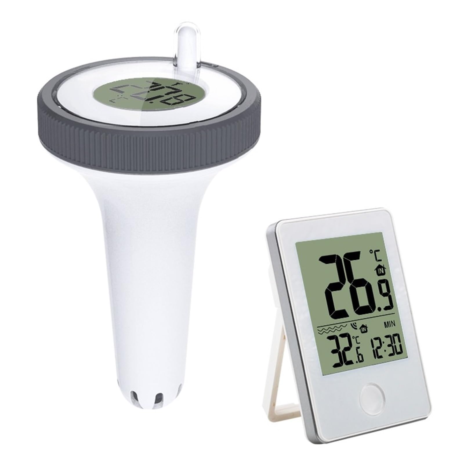 Termómetro Digital For Piscina, Termómetros Flotantes For Exteriores Utilizados For, Baños Y Acuario Preciso Rápido Monitorización Tiempo Real