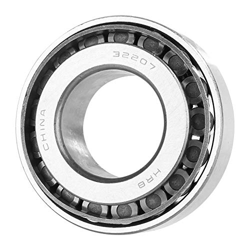 35mm72mm24.25mm Tapered Roller Bearing, 32207 Bearing Steel Single Row High Speed Tapered Roller Bearing Cone Set Widely used in Automobile, Rolling Mill, Mining