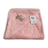 Ross Walk Frottier Kinderprogramm Donut Bär Soft pink Badetuch 100x100 cm