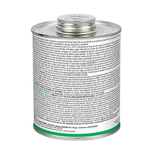 Oatey 31008 Oatey-31008 Solvent Cement, 32 Oz, Clear #TOP5