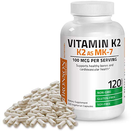 Bronson Vitamin K2 As Mk-7 Menaquinone 100 Mcg 120 Capsules + Vitamin D3 10,000 Iu 360 Tablets + Zinc Triple Play 30 Mg 100 Capsules #TOP1