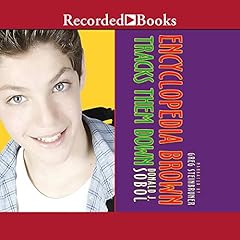 Encyclopedia Brown Tracks Them Down Audiolibro Por Donald Sobol arte de portada