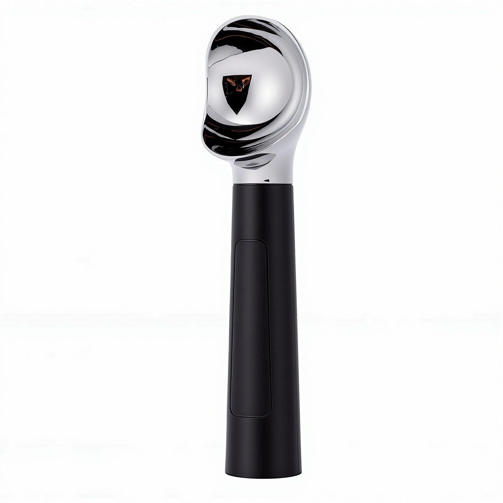 Keenso Cuillère à Glace Chauffante, Cuillère à Glace électrique en Acier Inoxydable avec Batterie Rechargeable de 2000 MAh, à Automatique à Chauffage Rapide avec Affichage de la Batterie pour les