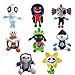 Dpprdl 8 PCS Underle Plush Toy Bambot Set 20-30 cm, Underle Sans Papiro Sunflower Temmie Peluche Giocattoli ripieni per Bambini Gifting per Bambini