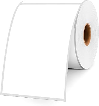 3 x 5 Inch Rectangular Sticker Labels,Large Moving Labels for Boxes,250 PCS | White Color Coded Moving Box Stickers Packing Stickers for Storage Bins,Inventory Marking,Business & Warehouse Labeling