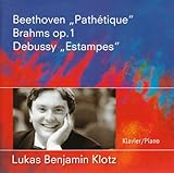  Beethoven: Pathétique / Brahms: Op. 1 / Debussy: Estampes