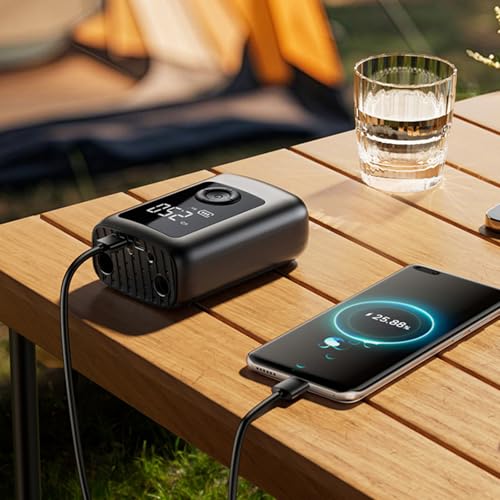 Gonfleur de pneu intelligent facile à transporter pompes auto - 7