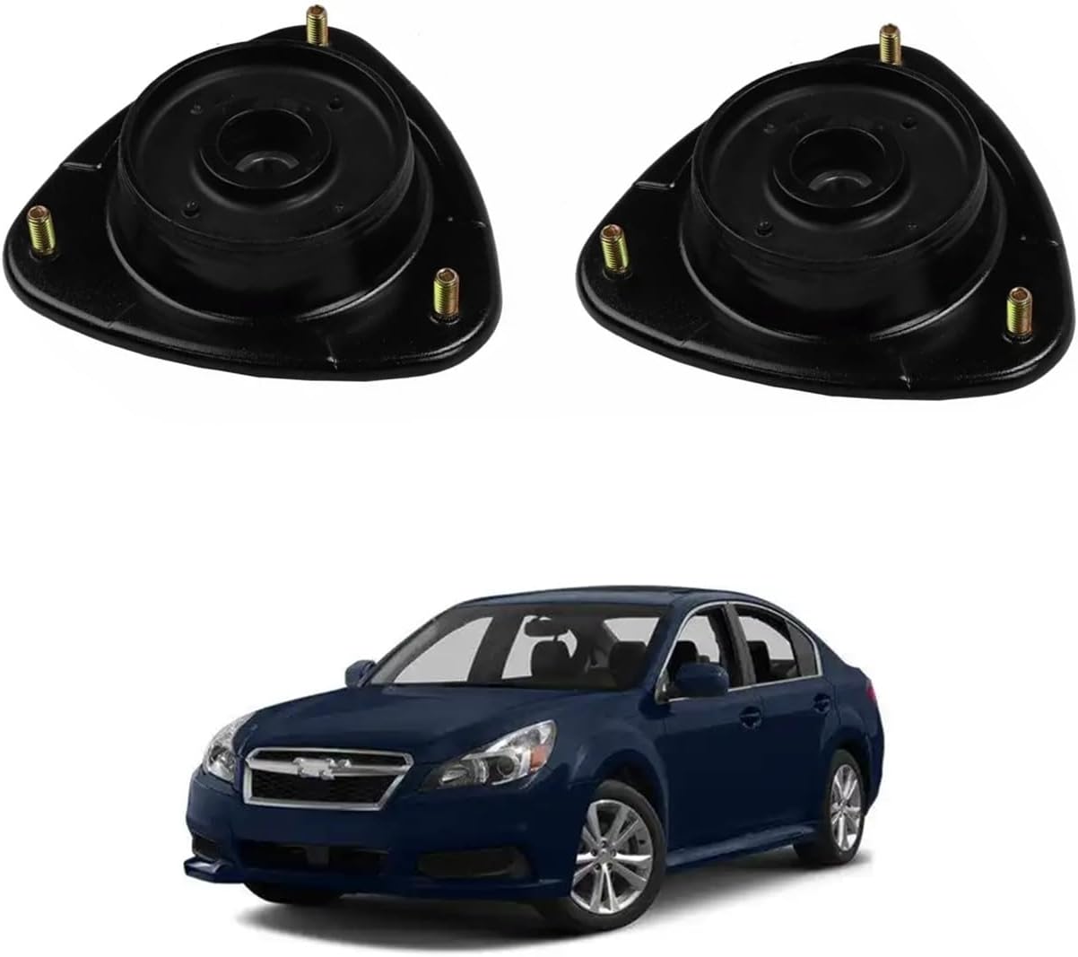 BestParts Pair LH and RH Front Shock Absorber Strut Mount Compatible with Subaru Impreza 2008-2014 Compatible with Forester 2008-2013 Compatible with Legacy 2005-2015