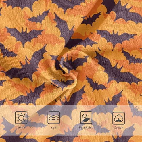 Little Girl Underwear Toddler Panties Kids Undies Halloween Bat Soft Cotton Briefs 2T-8Y3