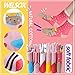 WELSOX Girls Kids Socks Gifts Cute Cat Fun Crew Fashion Funny Novelty Soft Cotton Socks 6 Pairs(Pink Cat,9-14 Years)