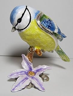 Arora Secrets from Hidden Treasures 1031 Blue Tit Trinket Box, one colour