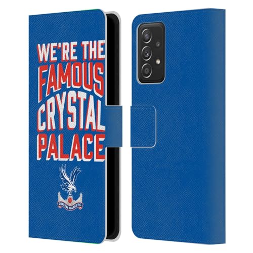 Coque Crystal Palace FC pour Samsung Galaxy A53 5G Étui Portefeuille en Cuir Coupe 2025