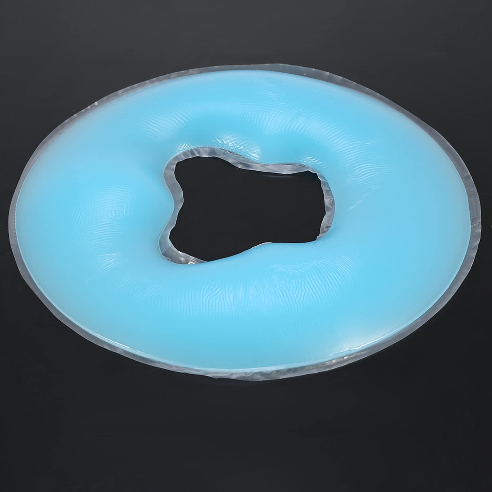 Almohadilla de Silicona para Spa, Cojín Facial para Camilla de Masaje, Soporte para Cabeza Antiarrugas, Accesorio para Salón de Belleza y Cuidado de la Piel, Azul Cielo