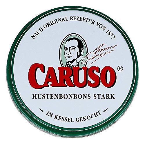 Hustenbonbons Caruso Stark zur Linderung von Husten und Halsschmerzen
