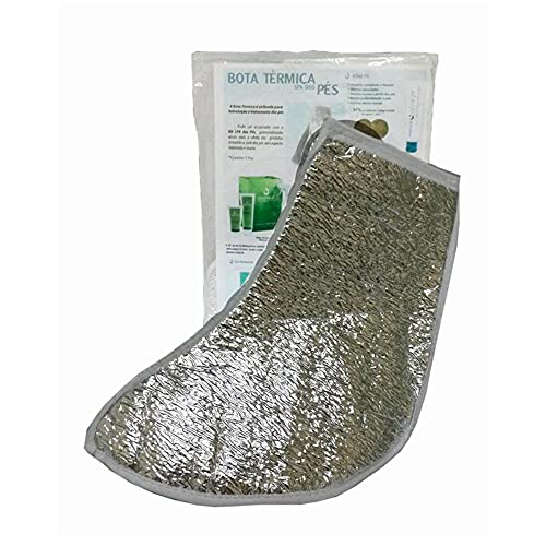 Bota Metalizada Prata com Isolmanta, Santa Clara