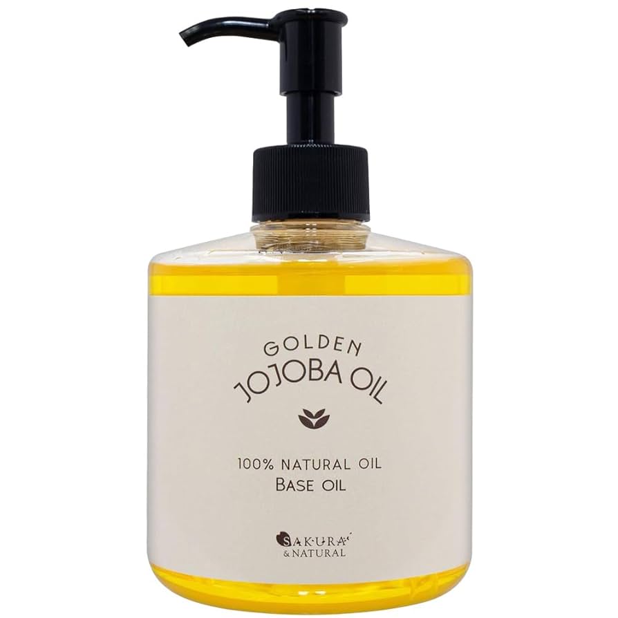 Amazon | SAKURA&NATURAL ゴールデンホホバオイル 300ml 天然100