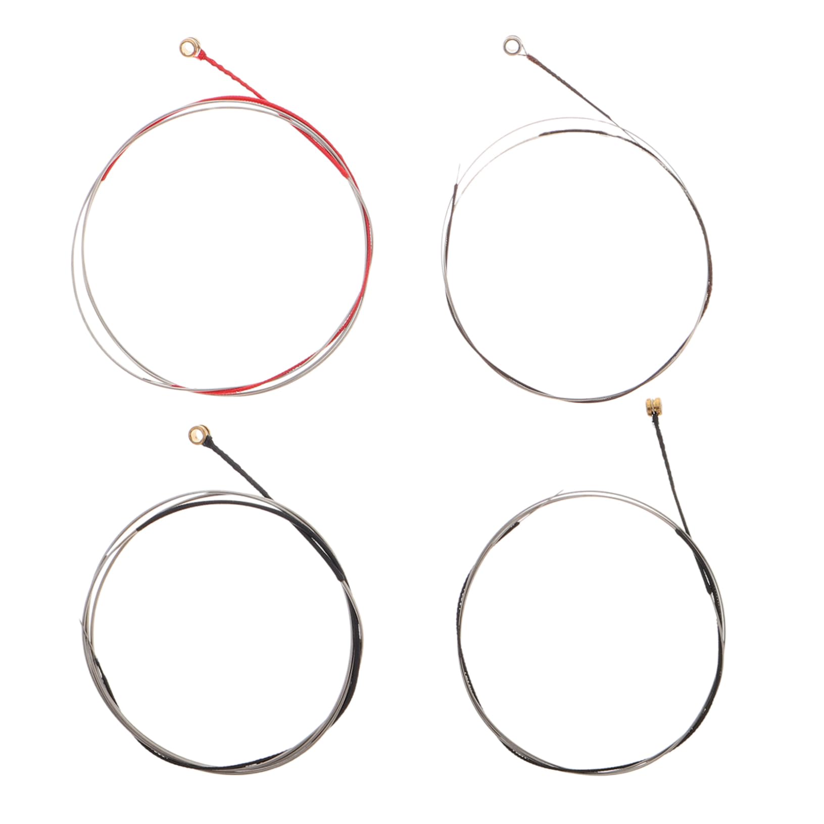 BESTonZON 4Pcs Violin Strings Replacement Set for Violins Durable Construction Easy Installation Complete Replacement Kit for Beginners and Repair Needs
